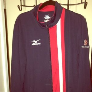Mizuno USA volleyball jacket